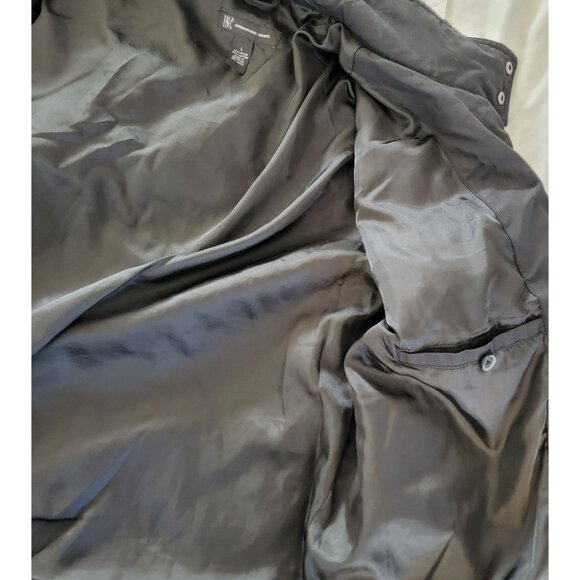 INC International Concepts Mens Black Jacket Size L Nylon & Cotton - Picture 4 of 5